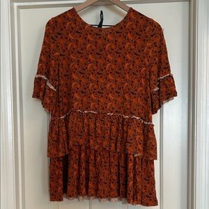 EUC Matilda Jane layered top